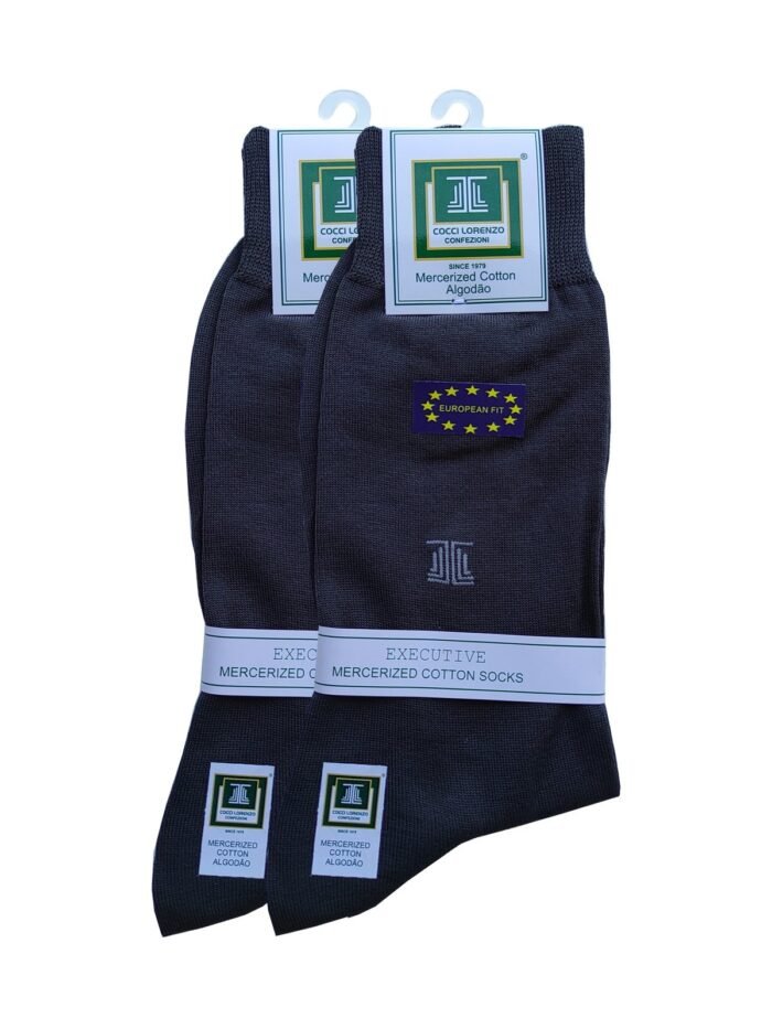 Ankle Dark Grey Socks Design no M01 (3pairs)